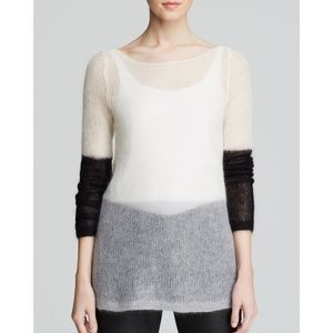 Women's White The Fisher Project Color Block Moha